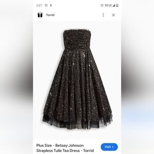 Betsey Johnson dress tully dress
